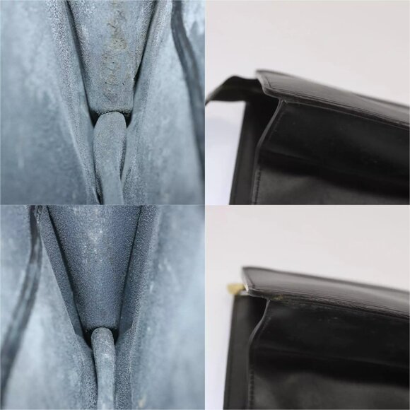 LOUIS VUITTON Epi Trousse Crete Clutch Bag Black M48402 LV Auth 68357 - Picture 14 of 14